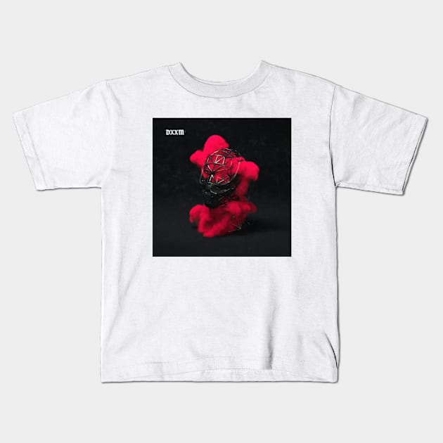 Scarlxrd Dxxm Album Cover Kids T-Shirt by Ahana Hilenz